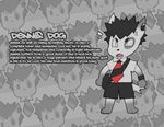  barkin_mad biography bull_terrier clothing cute dennis_the_dog male necktie school_uniform shorts slit_eyes smutbunny spikey_hair young 