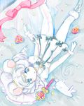  bishoujo_senshi_sailor_moon blue_eyes boots bow brooch cat circlet double_bun from_above full_body gloves jewelry knee_boots lying magical_girl pale_skin pantyhose ribbon sailor_collar sailor_iron_mouse short_hair short_twintails solo spiral_heart_moon_rod twintails wand white_gloves white_hair white_legwear yutukicom 