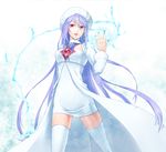  atwight_eks bad_id bad_pixiv_id dress fingernails gem hat long_hair magic purple_hair red_eyes skirt smile solo tales_of_(series) tales_of_destiny_2 thighhighs white_dress white_legwear yabuki_haru zettai_ryouiki 