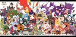  ! 1girl 2boys ;p absurdres aircraft alternate_color ambipom anger_vein apple apron arms_up ash_ketchum baseball_cap bayleef belt blue_hair blue_shorts blue_vest blush blush_stickers boldore breath_weapon breathing_fire broom buizel bulbasaur butterfree championship_belt charizard claws closed_eyes closed_mouth clothed_pokemon commentary_request corphish crying donphan dracovish dragonite fire food fruit gengar gible glalie gliscor goodra green_apron greninja grin hand_on_headwear happy hat haunter hawlucha heracross highres holding holding_broom holding_food holding_fruit holding_hat holding_poke_ball holding_unworn_clothes hot_air_balloon incineroar infernape insect_wings james_(pokemon) jessie_(pokemon) kingler koto510_46 krookodile lapras larvitar leavanny lucario lycanroc lycanroc_(dusk) melmetal meowth mr._mime muk multiple_boys naganadel noctowl noivern official_alternate_color one_eye_closed open_clothes open_mouth open_vest oshawott palpitoad pidgeot pignite pikachu pink_hair plant poke_ball poke_ball_(basic) pokemon pokemon_(anime) pokemon_(classic_anime) pokemon_(creature) pokemon_bw_(anime) pokemon_dppt_(anime) pokemon_journeys pokemon_rse_(anime) pokemon_sm_(anime) pokemon_xy_(anime) primeape quilava red_eyes red_hat red_scarf rotom rotom_dex rowlet scarf sceptile scraggy sharp_teeth shiny_pokemon shirt shorts sideways_hat simple_background sirfetch&#039;d smile snivy snorlax solgaleo spring_onion squirtle staraptor streaming_tears sunglasses swellow t-shirt talonflame tauros team_rocket tears teeth tongue tongue_out torkoal torterra totodile tusks unfezant unfezant_(female) vest vines white_background white_shirt wings wobbuffet yellow_eyes 