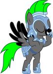  alpha_channel darknisfan1995 equine feral friendship hi_res horse is magic mammal my_little_pony original_character pegasus plain_background pony smiley solo transparent_background wings 
