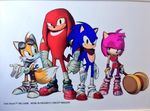 amy_rose canine fox hedgehog knuckles_the_echidna mammal miles_prower sega sonic_(series) sonic_the_hedgehog 