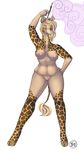  anthro areola blonde_hair breasts chubby cigarette eyebrows female fur giraffe hair hooves horn long_hair looking_at_viewer mammal maxxmissions navel nipples nude pink_nipples plain_background pussy raised_arm smoke smoking solo spread_legs spreading standing tuft white_background 
