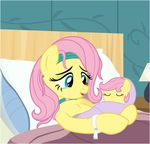  absurd_res blanket crying equine eyes_closed female feral fluttershy_(mlp) friendship_is_magic fur g1 green_eyes hair headband hi_res horse hospital lamp mammal matty4z my_little_pony my_little_pony_&#039;n_friends my_little_pony_'n_friends newborn pillow pink_hair pony posey_(mlp) wristband yellow_fur 
