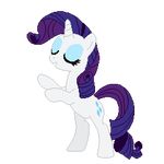  alpha_channel animated cutie_mark danceing danicng equine eyes_closed eyeshadow female feral friendship_is_magic hair horn horse low_res makeup mammal my_little_pony plain_background pony purple_hair rarity_(mlp) solo tomdantherock transparent_background unicorn 