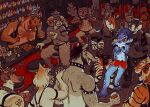 anchor_tattoo anthro arm_tattoo armband avian badger bar_stool bartender bartending beak beverage bird blue_body blue_eyes body_hair bovid bovine bud_light caprine cattle chair chest_hair chest_harness clothed clothing collar common_hippopotamus container countertop crossed_arms crotchless_bottomwear crotchless_clothing cup deer digital_media_(artwork) door drinking equid equine feet felid furniture furry_legs gay_bar gender_symbol giraffid goat group hand_on_another&#039;s_shoulder hand_on_shoulder haplorhine harness hat headgear headwear hi_res hippopotamid holding_beverage holding_object horse inside jockstrap jockstrap_only leaning leather leather_armband leather_clothing leather_harness leather_hat leather_headgear leather_headwear leather_jockstrap leather_topwear leather_underwear looking_at_another male male/male male_symbol mammal marine mastectomy_scar membrane_(anatomy) monkey mustelid musteline nahr navel new_world_deer okapi open_mouth owl pantherine pinniped primate procyonid pubes raccoon reindeer scar seal sharp_teeth sheep shorts_only signature sitting smile spiked_collar spikes standing stool striped_legs studded_collar studs symbol tail tapir tattoo teeth tiger toes topless topwear underwear underwear_only wall_(structure) wavy_mouth webbed_feet webbed_hands