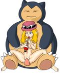  big_dom_small_sub breasts eyes_closed female feral human interspecies male mammal nintendo one_eye_closed penis pok&#233;mon pok&#233;philia pok&eacute;mon pussy serena sex size_difference snorlax spread_legs spread_pussy spreading straight vaginal video_games 