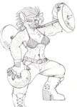  anthro beast big_muscle big_muscles charli female hyena mammal muscles rick_griffin solo 