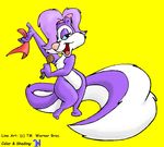  fifi_la_fume mammal microphone skunk solo tiny_toon_adventures tiny_toons unknown_artist warner_brothers 