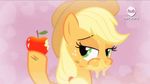  animated apple applejack_(mlp) bite cowboy_hat cutie_mark eating equine friendship_is_magic fruit hat horse invalid_tag juice mammal my_little_pony pony seductive smile wipe 