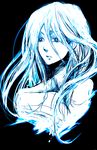  ai_ai bad_id bad_pixiv_id blue_eyes blue_hair kisara long_hair sketch solo yuu-gi-ou yuu-gi-ou_duel_monsters 