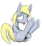  blush derpy_hooves_(mlp) dildo dosent equine female friendship_is_magic half-closed_eyes horse mammal my_little_pony plain_background pony pussy sex_toy solo white_background 