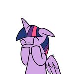 &lt;3 animated colored equine female friendship_is_magic fur hair horn horse karpet-shark love_heart mammal my_little_pony open_mouth plain_background pony purple_fur royalty solo twilight_sparkle_(mlp) two_tone_hair white_background winged_unicorn wings 