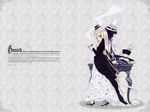  artist_name blonde_hair closed_eyes copyright_name cravat dress frills gosick green_eyes hat holding holding_pipe lolita_fashion long_hair mini_hat mini_top_hat multiple_girls official_art pipe ribbon takeda_hinata top_hat very_long_hair victorian victorica_de_blois wallpaper 