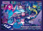  :o abra analog_clock arcade arcade_cabinet black_hat blush blush_stickers clefairy clock closed_eyes closed_mouth dirt dratini dugtrio fangs floating flower full_body gloves great_ball hat highres horns indoors leaf master_ball nelnal nidorina nidorino no_humans official_art on_stool open_mouth outline persian_(pokemon) pikachu pinsir poke_ball poke_ball_(basic) pokemon pokemon_(creature) pokemon_focus pokemon_tcg porygon poster_(object) red_eyes rocket scyther single_horn sitting stool tm_(pokemon) ultra_ball unworn_gloves unworn_hat unworn_headwear wall_clock white_gloves white_outline 