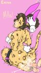 2025 5_toes ambiguous_penetration anthro anthro_penetrated barefoot big_breasts big_butt blush bodily_fluids breasts butt cheetah clothing cum cum_in_pussy cum_inside cum_on_butt cum_on_feet cum_on_ground disembodied_hand disembodied_penis duo easter excessive_cum excessive_genital_fluids fake_ears fake_rabbit_ears fake_rabbit_tail fake_tail fakeryway feet felid feline female female_focus female_penetrated fur genital_fluids genitals gloves green_eyes handwear hi_res holidays humanoid_genitalia humanoid_penis kneeling legband looking_at_viewer looking_back looking_back_at_viewer male male/female male_penetrating male_penetrating_female mammal markings millie_(fakeryway) penetration penis pink_background remote_controlled_vibrator sex simple_background solo_focus spots spotted_body spotted_fur sweat tail thick_thighs thighband toes tongue tongue_out white_clothing white_gloves white_handwear yellow_body yellow_fur