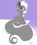 anus female feral genitals hasbro hi_res littlest_pet_shop littlest_pet_shop_(2012) mammal mephitid pepper_clark pheromones pixelyteskunk pussy skunk solo