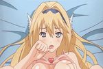 animated animated_gif blonde_hair blue_eyes bounce bouncing_breasts breast_grab breasts elcia_harvence grabbing groping koikishi_purely_kiss large_breasts lowres moaning nipples pov sex spread_legs tears 