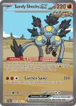  aoki_toshinao artist_name blue_sky card_(medium) character_name cloud company_name copyright_name copyright_notice day desert english_text magnet no_humans official_art one-eyed outdoors pokemon pokemon_(creature) pokemon_card pokemon_focus pokemon_tcg sand sandy_shocks screw sky third-party_source trading_card 
