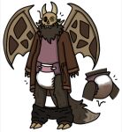 1_eye 2025 anthro bottomwear bottomwear_down brown_body brown_fur carverthemoth clothed clothing colored cutaway diaper digital_drawing_(artwork) digital_media_(artwork) disney feces front_view full-length_portrait fur horn hypnosis hypnotic_eyes male mind_control pants pants_around_ankles pants_down papa_titan_(the_owl_house) partially_clothed pooping portrait robe shaded shirt simple_background soiled_diaper soiling soiling_diaper solo standing tail the_owl_house topwear unclean_diaper used_diaper wearing_diaper white_background wings