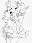  amy_rose anthro areola big_breasts breast_fondling breast_grab breasts clitoris duo erect_nipples erection female fondling hedgehog male mammal monochrome nipples nude penis precum pussy rubbing rule34rox sega sex sonic_(series) sonic_the_hedgehog straight thigh_sex 