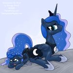  birth cub enkindling_kinship equine female friendship_is_magic horn kinship_rising mammal my_little_pony night_storm original_character princess_luna_(mlp) pussy smudge_proof winged_unicorn wings young 