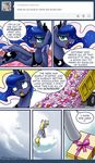  derpy_hooves_(mlp) equine female friendship_is_magic hearts_and_hooves_day horn horse john_joseco mammal my_little_pony pony princess_luna_(mlp) winged_unicorn wings 