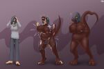  3:2 anthro armor big_breasts breast_expansion breast_growth breast_squish breasts brown_hair clothing curvy_figure diethyl digitigrade expansion female forked_tongue gender_transformation genitals growth hair headgear headgear_only helmet helmet_only hi_res human human_to_anthro hypnosis identity_death lizard looking_at_viewer male mammal mature_female mid_transformation mind_alteration mind_control mtf_transformation nipples nude overweight overweight_anthro overweight_female red_body red_scales reptile scales scalie slightly_chubby slightly_chubby_anthro slightly_chubby_female solo species_transformation squish tail tail_growth tearing_clothing thick_thighs tongue tongue_out torn_clothing transformation transformation_sequence vulva wide_hips 