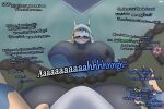  3:2 aggron anthro big_breasts black_body blue_eyes breast_growth breasts clothed clothing confusion dialogue diethyl expansion female female_pov first_person_view gender_transformation generation_3_pokemon growth hand_on_face hand_on_ground hi_res horn human identity_death looking_at_self male mammal mid_transformation mind_alteration mind_control mtf_transformation nintendo nipples non-mammal_breasts personality_change pokemon pokemon_(species) reality_shift reflection solo species_transformation text transformation transformed_clothing verbal_reaction_to_tf water weight_gain 