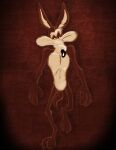 2010 3_toes 4_fingers abstract_background anthro arm_tuft athletic belly biped black_eyes black_nose brown_body brown_fur brown_lines calf_tuft canid canine canis casual_nudity chest_tuft collarbone colored coyote detailed digital_drawing_(artwork) digital_media_(artwork) elbow_tuft eyebrows featureless_crotch feet fingers fluffy fluffy_chest forearm_tuft forearms front_view fur half-closed_eyes head_tuft humanoid_hands knee_tuft leg_tuft looking_at_viewer looney_tunes male mammal multicolored_body multicolored_fur narrowed_eyes navel nude paws pecs pinup plantigrade pose raised_eyebrow raised_heel ribs shaded shoulder_tuft sketch sketchy skinny smile smiling_at_viewer smirk smirking_at_viewer smug smug_expression smug_eyes smug_face smug_grin solo stevethedragon tan_belly tan_body tan_eyebrows tan_fur tiptoes toe_tuft toes tuft two_tone_body two_tone_fur walking warner_brothers wile_e._coyote yellow_sclera