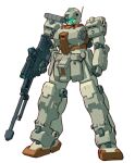  blue_visor color_variation commentary_request earth_federation gm_(mobile_suit) gm_sniper gun gundam machinery mecha mecha_focus mobile_suit no_humans original radio_antenna redesign rifle robot science_fiction scope smoke_grenade_launcher sniper_rifle tessaku_ro weapon white_background 