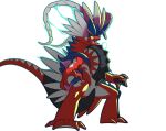 artist_request colored_sclera dragon full_body koraidon no_humans official_art open_mouth orange_eyes pokemon pokemon_(creature) pokemon_focus second-party_source solo standing transparent_background yellow_sclera 