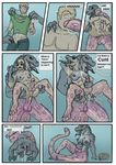  breasts comic forced gay herm human intersex lunate male mammal penis pussy scalie slimy transformation unknown_species wet 