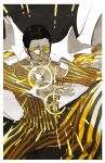 1boy 6cheetah absurdres devil_fruit_power glasses highres kizaru_(one_piece) male_focus one_piece pants solo striped_suit suit sunglasses tinted_eyewear vertical-striped_suit yellow_suit 