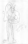  anthro arm_behind_head big_muscles big_penis blu3danny crash_bandicoot_(series) erection feline holding_penis male mammal muscles nude penis pose presenting presenting_penis smirk solo suggestive tiger tiny_tiger video_games 