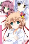  angel_beats! kamikita_komari little_busters! tenshi tsukishima_kai yurippe 