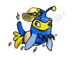 4:3 anglerfish bioluminescence blonde_hair blue_body blue_scales bow_ribbon bubble clothed clothing discarded_clothing dress female feral fin fish generation_2_pokemon glowing growth hair hair_loss hat headgear headwear human kaizelwolf345 lanturn loss_of_dexterity mammal marine mid_transformation nintendo open_mouth partially_clothed pokemon pokemon_(species) scale_growth scales signature solo torn_clothing transformation translucent underwater water yellow_body yellow_scales