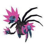  artist_request black_sclera colored_sclera fangs full_body iron_jugulis multiple_heads no_humans non-humanoid_robot official_art open_mouth outline pink_eyes pixel_eyes pokemon pokemon_(creature) pokemon_focus pokemon_sv robot robot_animal robot_dragon skin_fangs solo third-party_source transparent_background white_outline 