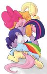  absurd_res anus applejack_(mlp) blue_fur butt equine female feral fluttershy_(mlp) friendship_is_magic fur group hi_res horse lesbian mammal my_little_pony orange_fur pepperoach pink_fur pinkie_pie_(mlp) plain_background pony purple_fur pussy rainbow_dash_(mlp) rarity_(mlp) take_your_pick twilight_sparkle_(mlp) white_background white_fur yellow_fur 