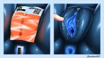 anthro anus bodily_fluids close-up female genital_fluids heykerart humanoid machine neko_robo_(jackfrostplamo) robot robot_anthro robot_humanoid solo sweat vaginal_fluids vulva