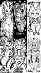  animal_crossing bear blush breasts canine cleavage clothed clothing dragon english_text female lagomorph lopunny machine mammal mechanical miiverse monochrome nintendo pok&#233;mon pok&eacute;mon rabbit robot text video_games whitney whitney_(animal_crossing) wide_hips wolf 