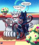 absurd_res alolan_form alolan_vulpix balls berr blue_eyes blush canid canine chair dialogue ear_piercing egg egg_insertion fangs feral forked_tail fox furniture generation_7_pokemon genitals hi_res lying male male/male mammal medical_instrument multi_tail nintendo on_back penetration penis pickynickit piercing pokemon pokemon_(species) pokemon_center red_eyes regional_form_(pokemon) scientific_instrument slime small_penis sol_star stethoscope tail tail_ovipositor teeth tentacle_tail tentacles unusual_anatomy unusual_tail urethral urethral_penetration