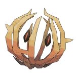  artist_request black_sclera bramblin colored_sclera full_body no_humans official_art outline pokemon pokemon_(creature) pokemon_focus pokemon_sv red_eyes solo third-party_source transparent_background tumbleweed white_outline 