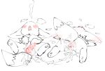 after_sex blush bodily_fluids breath cum cum_in_vagina cum_inside duo eevee erection female feral fur generation_1_pokemon genital_fluids genitals kirichiiii male male/female nintendo open_mouth panting pokemon pokemon_(species) simple_background tired vulva