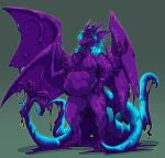 4_arms 4_eyes 4_wings 5_tails absurd_res cybernetics cyborg dragon eggs_in_belly female goo_creature goo_dragon goo_drip gooborg goopy gynomorph gynomorph/female hi_res intersex intersex/female machine melting multi_arm multi_eye multi_limb multi_tail multi_wing mythological_creature mythological_scalie mythology pregnant purple_body queen_vinyl_da.i&#039;gyu-kazotetsu scalie slime tail wings