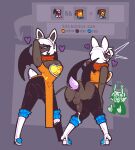2025 accessory alien anal anal_penetration balls bat_ears bodily_fluids breasts butt buttplug buttplug_in_ass buttplug_insertion buttplug_tail cosplay cutaway dark_body dark_skin duo fake_ears fake_tail female gameplay_mechanics genital_fluids genitals gesture gynomorph hair hair_accessory hairband hand_gesture hands_behind_head heart_symbol homestuck human intersex kanaya_maryam mammal ms_paint_adventures multiple_images object_in_ass penetration penis plug_(sex_toy) plug_insertion precum presenting presenting_hindquarters rose_lalonde rouge_the_bat sega sex_toy sex_toy_in_ass sex_toy_insertion simple_background smile sonic_the_hedgehog_(series) thumbs_up troll_(homestuck) white_hair wings xenopavilia