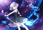  katana konpaku_youmu megumu petals sword touhou weapon 