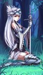  armor log_horizon nian reinesia_el_arte_cowen stockings sword thighhighs 