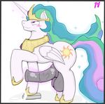  animal_genitalia balls blush cum cutie_mark dickgirl equine friendship_is_magic fur hair horn horse horsecock intersex mammal multi-colored_hair my_little_pony penis pfh pony princess_celestia_(mlp) purple_eyes solo white_fur winged_unicorn wings 