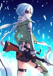  gun nian shino_asada sword_art_online weapon 